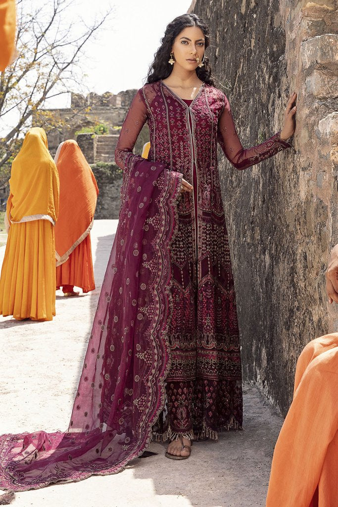 Eid Special Designer Purple Dress Combination Online 2021 – Nameera by  Farooq