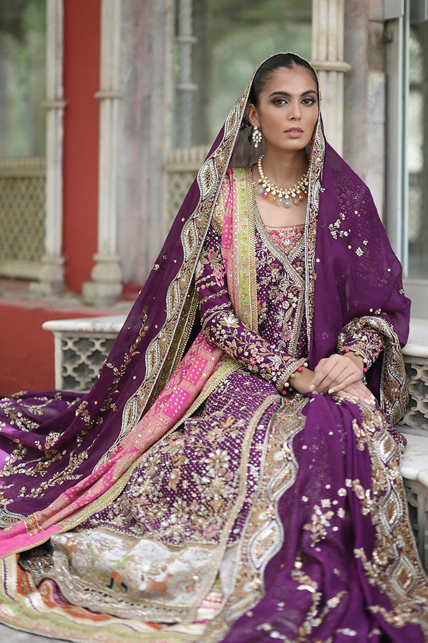 Buy Purple Frock Pishwas Dress Lehenga for Indian Bridal Wear MEDIUM Buy Purple Frock Pishwas Dress Lehenga for Indian Bridal Wear MEDIUM