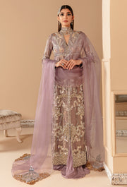 Purple Wedding Dress Pakistani in Kameez Trouser Style
