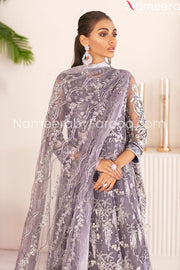 Purple party wear frock 2021