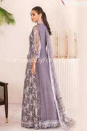 Purple party wear frock online 2021