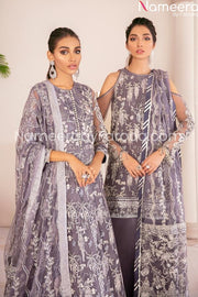 Purple party wear dresses