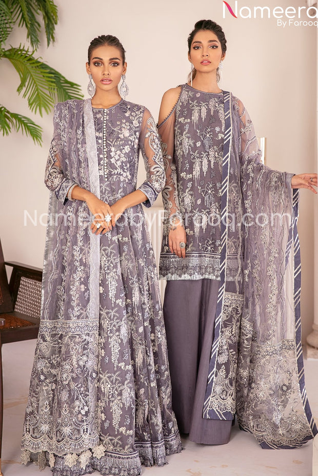 Purple party wear online 2021