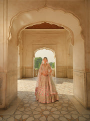 Raw Silk Bridal Lehenga Choli Dupatta Dress