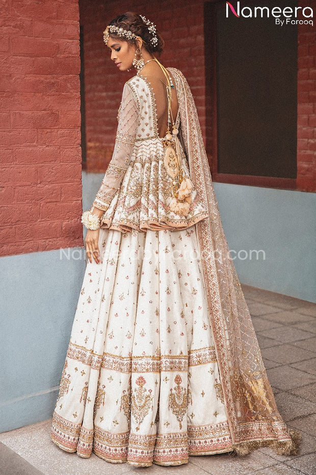 Raw Silk Bridal Lehenga