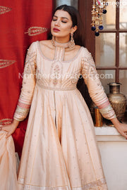 Premium Designer Wedding Party Raw Silk Frocks 2021