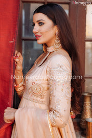 Premium Designer Wedding Party Raw Silk Frocks Online