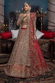 Raw Silk Heavy Red Lehenga Choli Bridal 2022