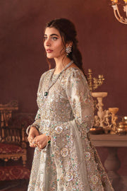 Raw Silk Lehenga Gown 