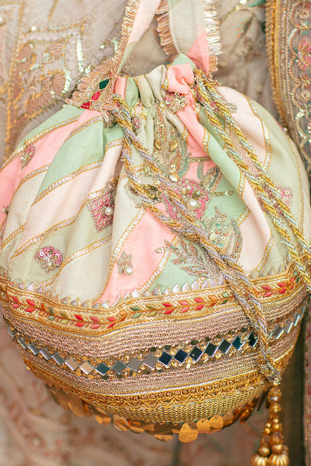 Raw Silk Lehenga Indian Bridal Wear