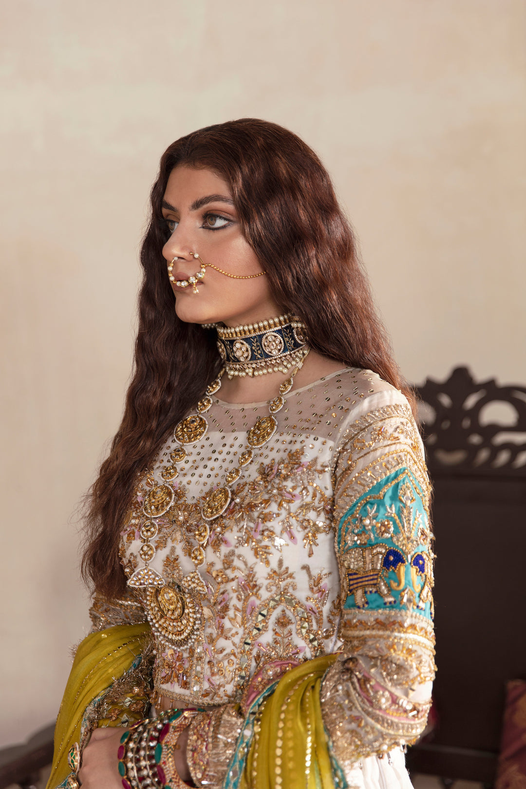 Raw Silk Lehenga 