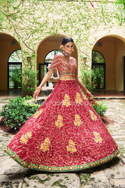 Latest Pakistani Bridal Raw Silk Lehenga Choli Dress Online – Nameera ...