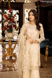 Readymade chiffon salwar kameez