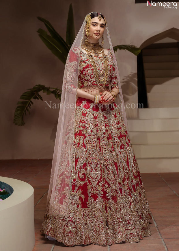 Red Best Bridal Lehennga