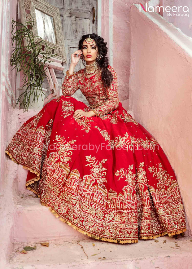 Red Bridal Dress