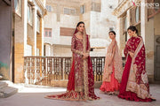 Red Bridal Dress Pakistani