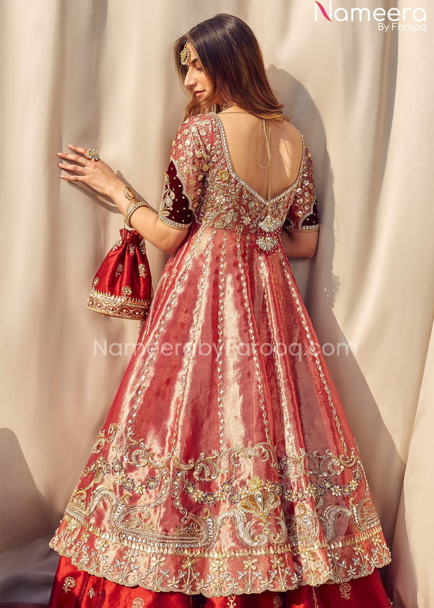 Red Bridal Dress