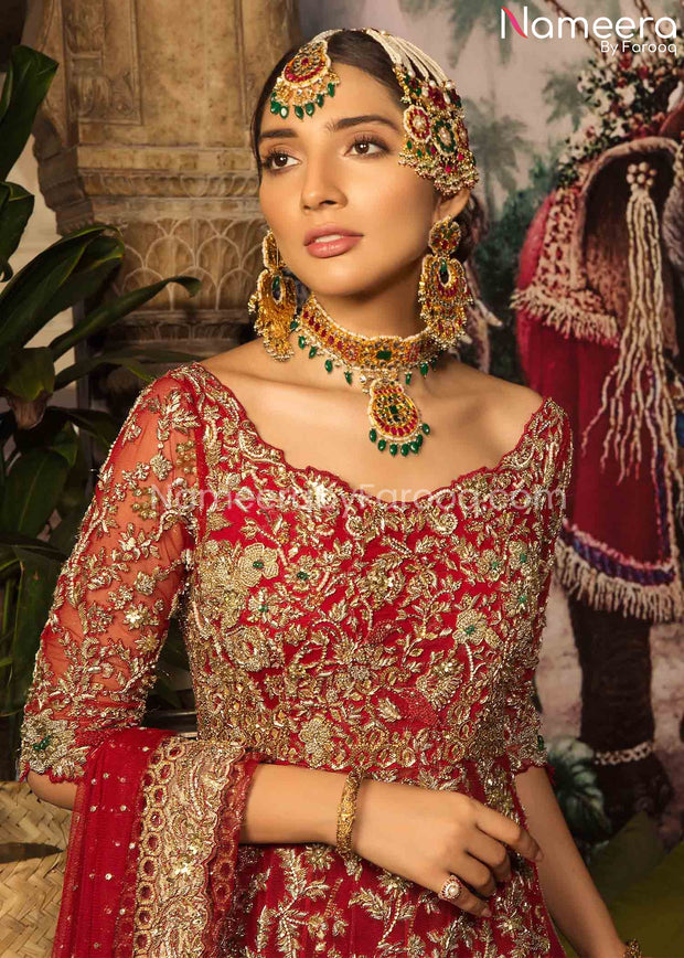 Red Bridal Dress