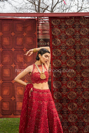 Red Bridal Dress