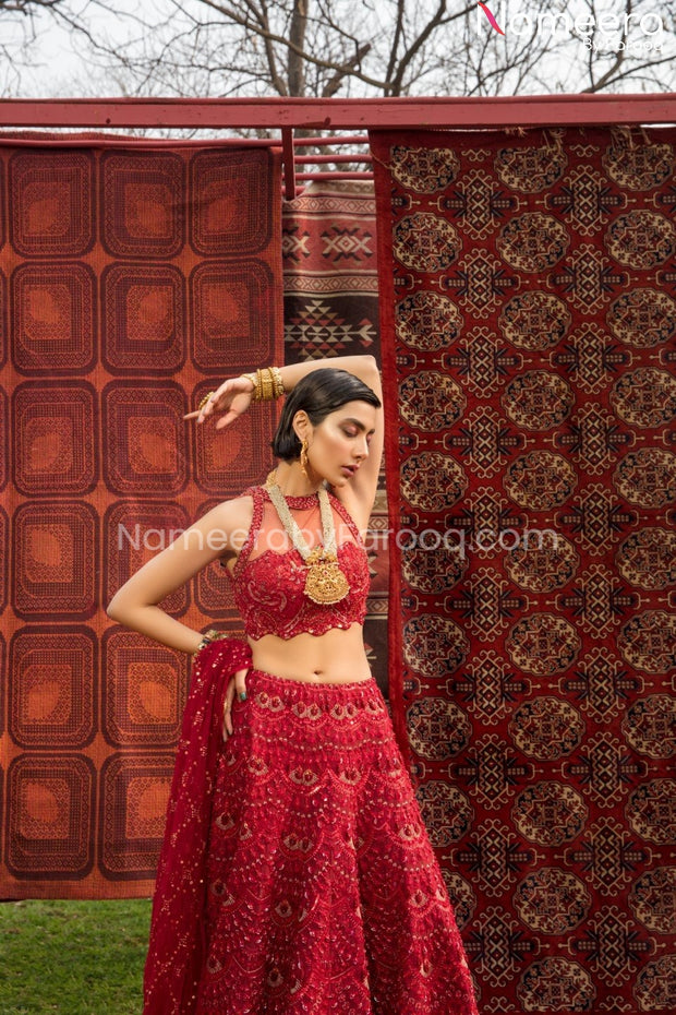 Red Bridal Dress