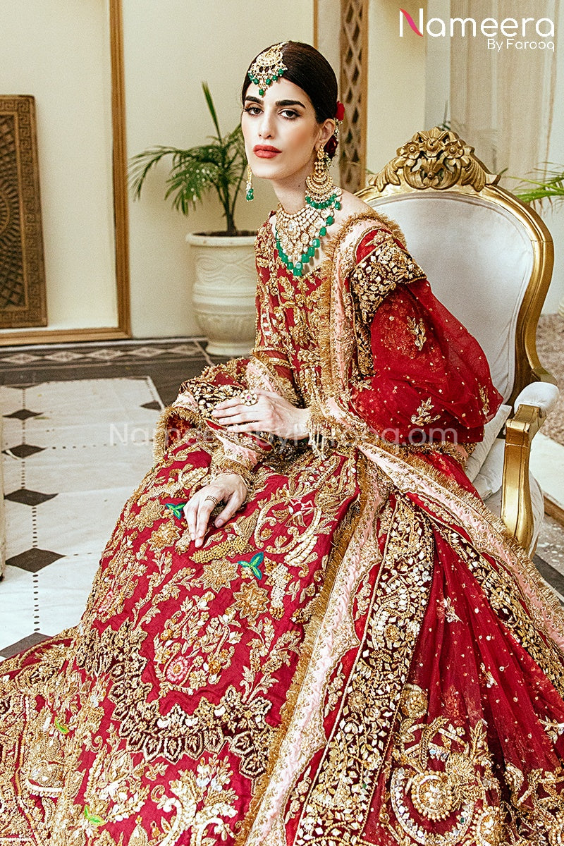 Red Bridal Dress