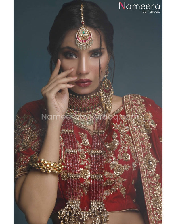 Red Bridal Dress