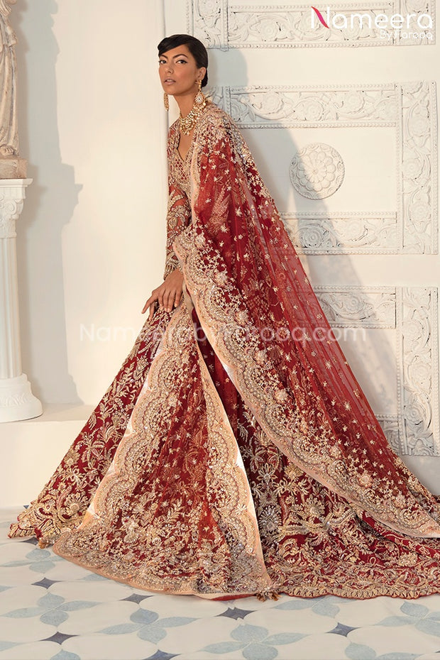 Red Bridal Dress