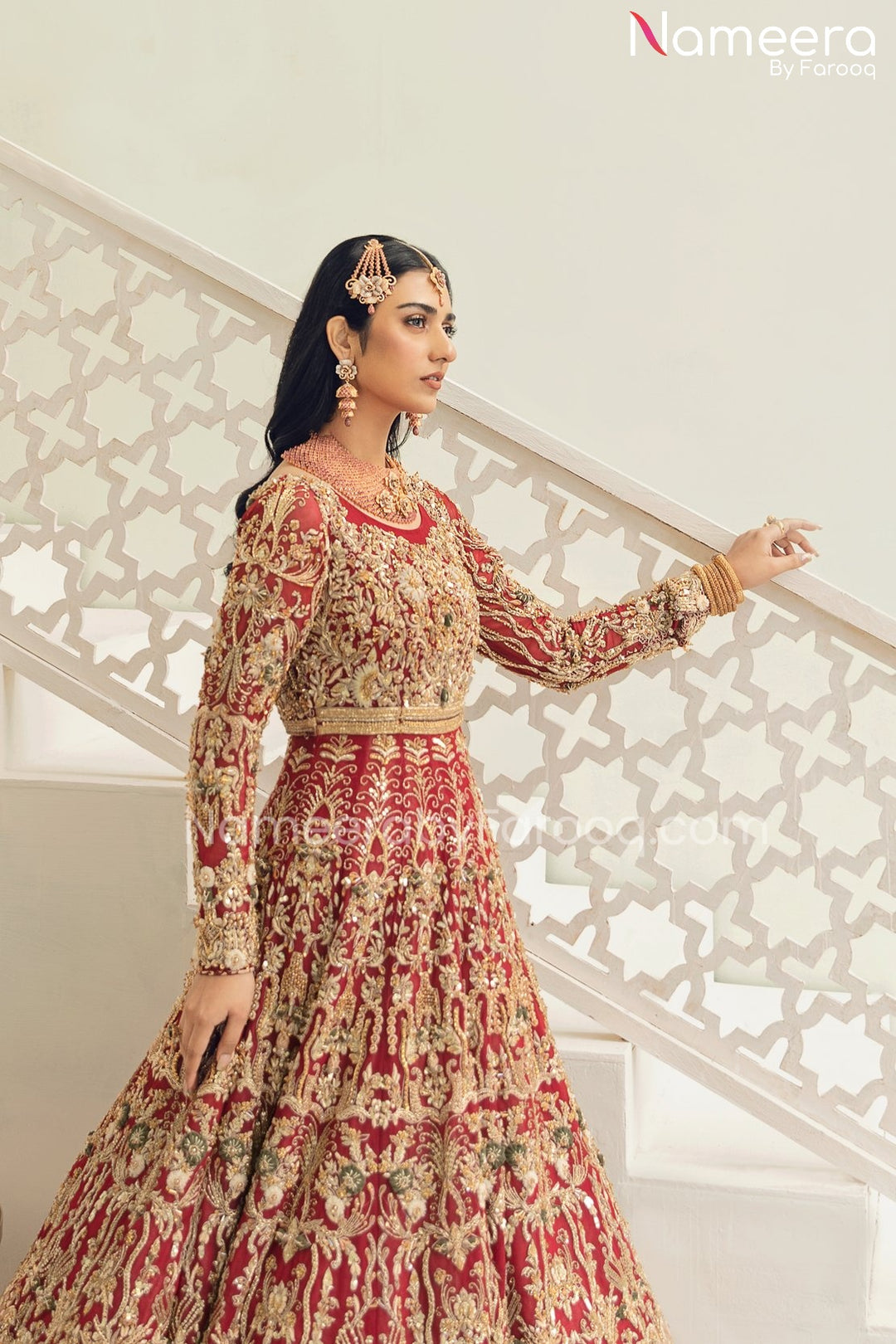 Red Bridal Dress