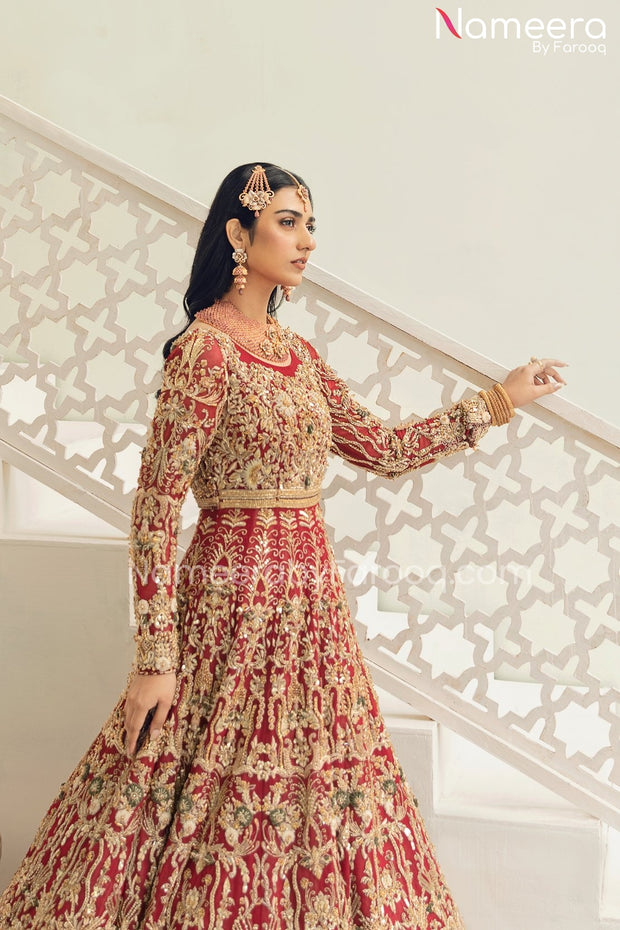 Red Bridal Dress
