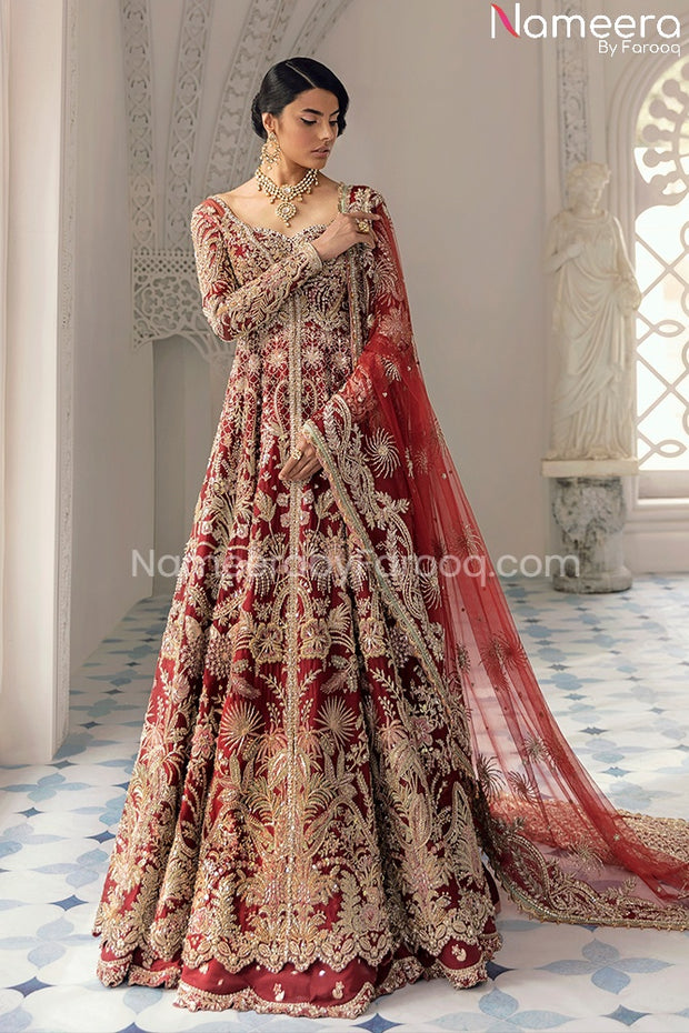 Red Bridal Dress
