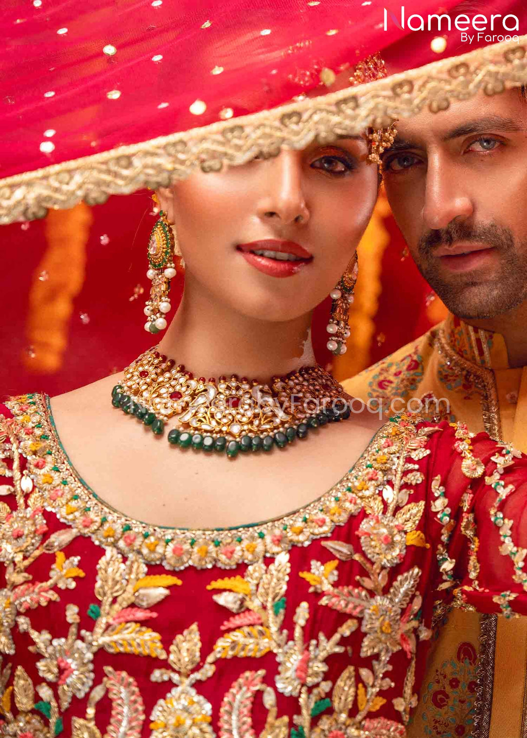 Red Bridal Dress