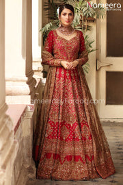 Red Bridal Lehenga Choli