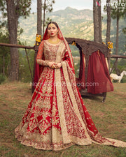 Red Bridal Lehenga Choli