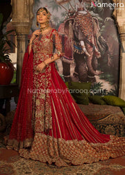 Red Bridal Lehenga Online