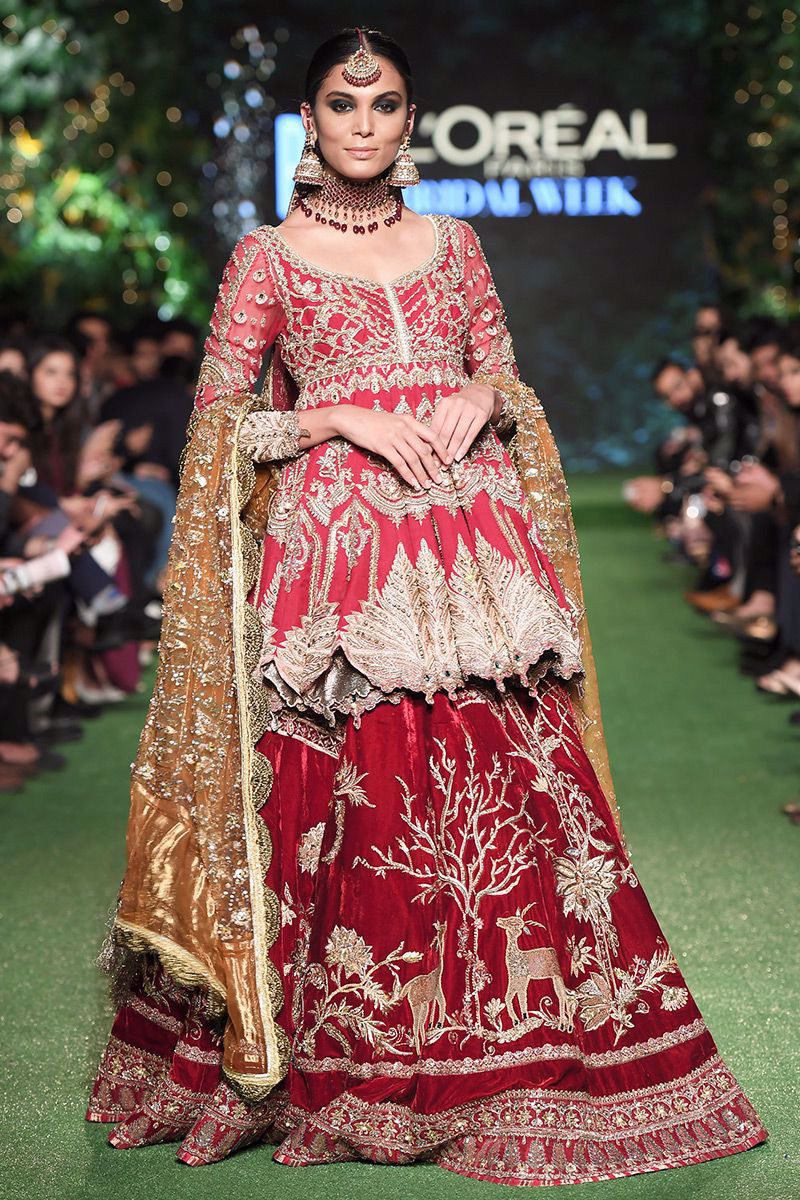 Red Bridal Lehenga 
