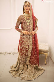 Red Bridal Lehenga