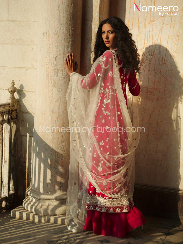 Red Bridal Lehenga