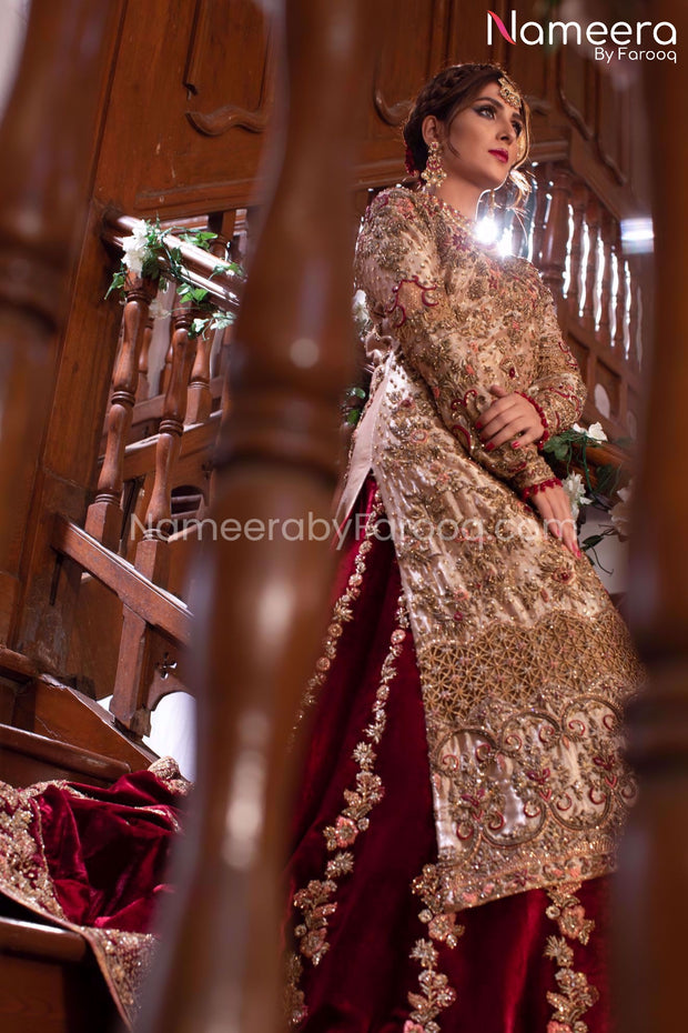 Red Bridal Lehenga