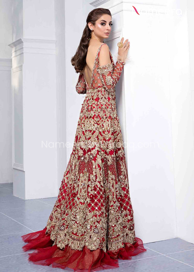 Red Bridal Maxi