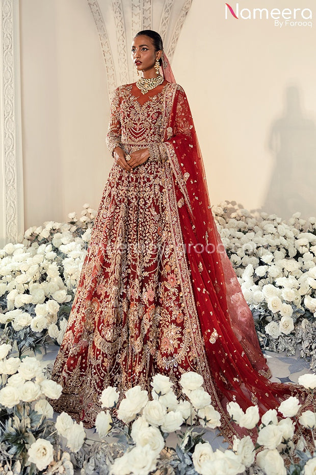 Red Bridal Maxi