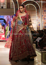 Red Embroidered Dress 2021