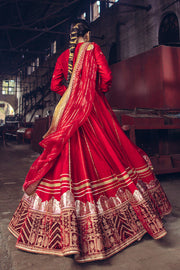 Red Frock Pakistani Dress for Wedding