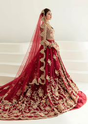 Red Gown Lehenga Design Dress