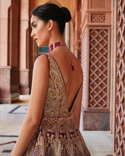 Red Indian Bridal Lehenga Dress 