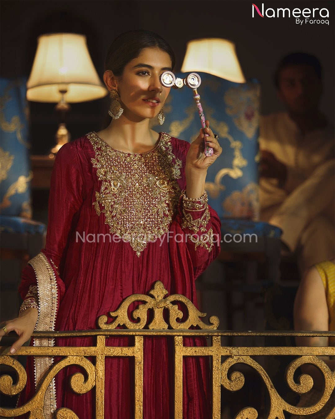 Red Kameez