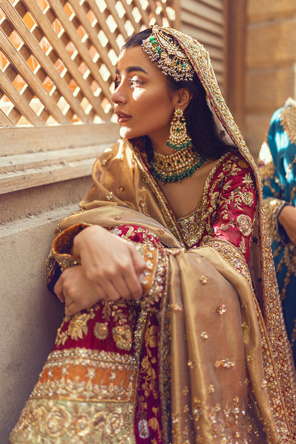 Red Kameez and Red Lehenga 2023