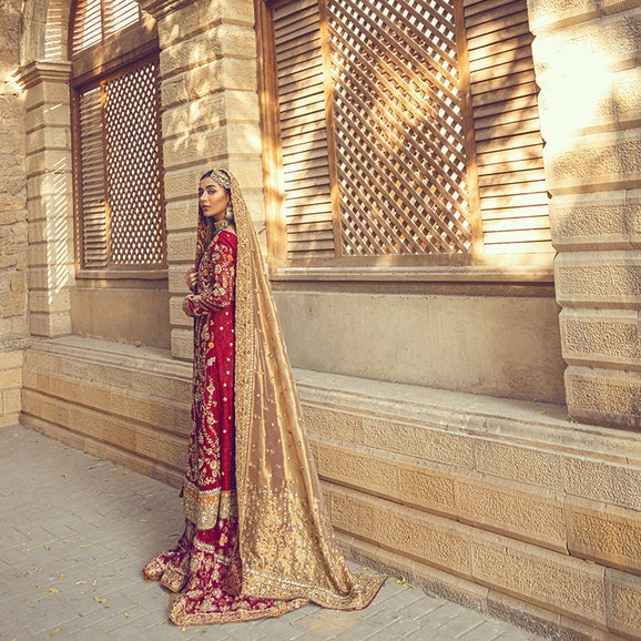 Red Kameez and Red Lehenga for Pakistani Bridal Dresses