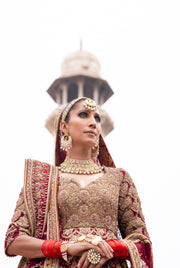 Red Lehenga Blouse Design Bridal Wear Pakistani Wedding Dresses