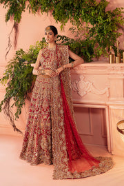 Red Lehenga Bridal Dress for Pakistani Bridal Dress