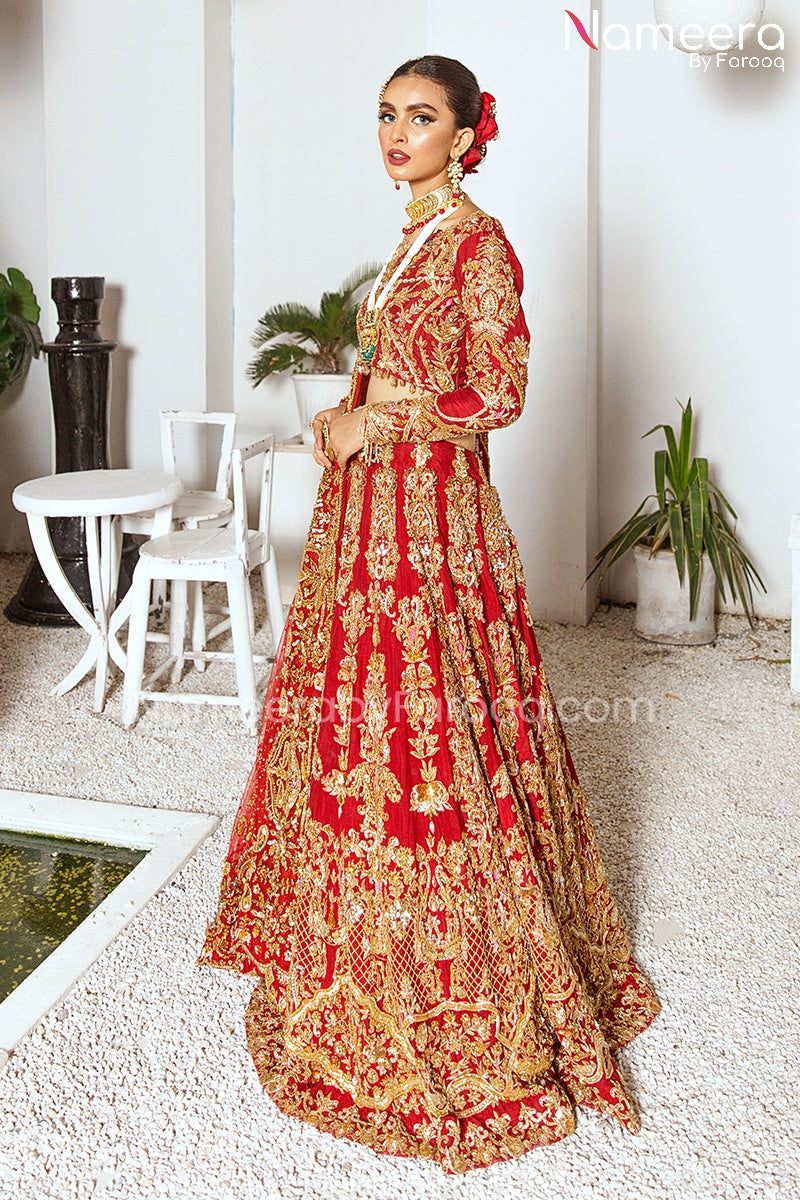 Red Lehenga Bridal
